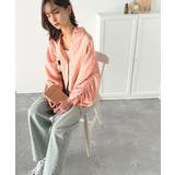 上品な抜け感と自由なアレンジ叶う。2wayカラー袖シャーリングシアー素材シャツブ… | Classical Elf | 詳細画像25