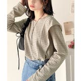 女性らしさとスタイリッシュさを演出する、ジャガード素材ラッフルフリルショルダープ… | Classical Elf | 詳細画像21