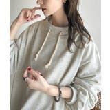 大人カジュアルをアップデート。フェイクフードスタンドネック裏毛プルオーバー | Classical Elf | 詳細画像11