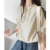 大人カジュアルをアップデート。フェイクフードスタンドネック裏毛プルオーバー | Classical Elf | 詳細画像4