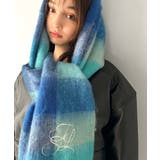 冬の愛されアイテム。ロゴ刺繍入り大判フリンジマフラー | Classical Elf | 詳細画像15