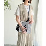 存在感ある凹凸ジャガード☆前後2way裾ドロストサロペット | Classical Elf  | 詳細画像22 