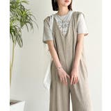 存在感ある凹凸ジャガード☆前後2way裾ドロストサロペット | Classical Elf  | 詳細画像24 