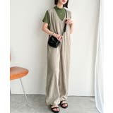 存在感ある凹凸ジャガード☆前後2way裾ドロストサロペット | Classical Elf  | 詳細画像26 