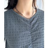 大人の魅力を引き立てる。胸シャーリングジャガードトップス(長袖) | Classical Elf | 詳細画像24