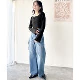 スタイルアップが叶う！リボンカシュクールジャガードカットソー（フレアスリーブ） | Classical Elf  | 詳細画像14 