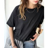 華やかさとこなれ感を両立！レースアップデザインクロップドＴシャツ(半袖) | Classical Elf  | 詳細画像10 