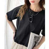 華やかさとこなれ感を両立！レースアップデザインクロップドＴシャツ(半袖) | Classical Elf  | 詳細画像12 