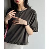 華やかさとこなれ感を両立！レースアップデザインクロップドＴシャツ(半袖) | Classical Elf  | 詳細画像36 