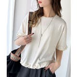 華やかさとこなれ感を両立！レースアップデザインクロップドＴシャツ(半袖) | Classical Elf  | 詳細画像60 
