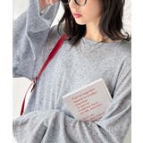 リラクシングなゆるニット。オーバーサイズグランジシアーニットトップス(長袖) | Classical Elf  | 詳細画像24 