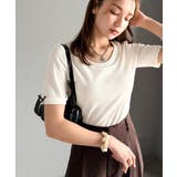 大人可愛いを叶える。前後2way袖リボンバックオープンリブトップス | Classical Elf  | 詳細画像12 