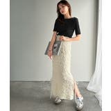 大人可愛いを叶える。前後2way袖リボンバックオープンリブトップス | Classical Elf  | 詳細画像30 