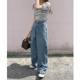 大人可愛いを叶える。前後2way袖リボンバックオープンリブトップス | Classical Elf  | 詳細画像33 