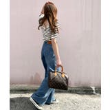 大人可愛いを叶える。前後2way袖リボンバックオープンリブトップス | Classical Elf  | 詳細画像34 