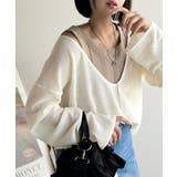 《sayo×クラシカルエルフコラボ》いつもの服に+1。ちょうどいい抜け感を。深U… | Classical Elf  | 詳細画像7 