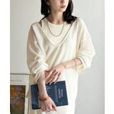 《sayo×クラシカルエルフコラボ》いつもの服に+1。ちょうどいい抜け感を。深U… | Classical Elf  | 詳細画像18 