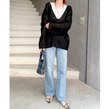 《sayo×クラシカルエルフコラボ》いつもの服に+1。ちょうどいい抜け感を。深U… | Classical Elf  | 詳細画像24 