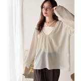 《sayo×クラシカルエルフコラボ》いつもの服に+1。ちょうどいい抜け感を。深U… | Classical Elf  | 詳細画像47 