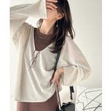 《sayo×クラシカルエルフコラボ》いつもの服に+1。ちょうどいい抜け感を。深U… | Classical Elf  | 詳細画像48 