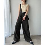 《sayo×クラシカルエルフコラボ》旬顔の太ベルト。タック入りハイウエストツイル… | Classical Elf  | 詳細画像19 