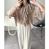 レースの余韻に浸る。ラッフルフリルデザイン総レースブラウス | Classical Elf  | 詳細画像25 