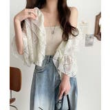 レースの余韻に浸る。ラッフルフリルデザイン総レースブラウス | Classical Elf  | 詳細画像5 