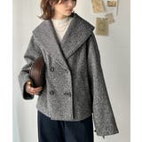 ビッグカラーで小顔見え。ふわっと羽織って、キュンとこなれる。ビッグカラーフェイク… | Classical Elf  | 詳細画像9 