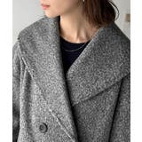 ビッグカラーで小顔見え。ふわっと羽織って、キュンとこなれる。ビッグカラーフェイク… | Classical Elf  | 詳細画像24 