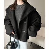 ビッグカラーで小顔見え。ふわっと羽織って、キュンとこなれる。ビッグカラーフェイク… | Classical Elf  | 詳細画像5 