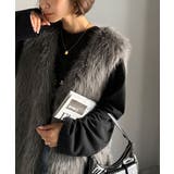 高級感をレイヤード。ふわふわミックスシャギーファーベスト | Classical Elf | 詳細画像7