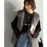 高級感をレイヤード。ふわふわミックスシャギーファーベスト | Classical Elf | 詳細画像10