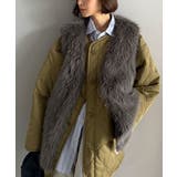 高級感をレイヤード。ふわふわミックスシャギーファーベスト | Classical Elf | 詳細画像12