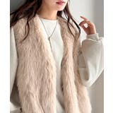 高級感をレイヤード。ふわふわミックスシャギーファーベスト | Classical Elf | 詳細画像23