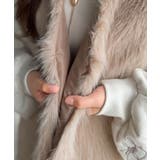 高級感をレイヤード。ふわふわミックスシャギーファーベスト | Classical Elf | 詳細画像24