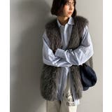 高級感をレイヤード。ふわふわミックスシャギーファーベスト | Classical Elf | 詳細画像6