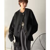 リラックス感漂うゆったり大人シルエット。ムードをまとう。ミックスシャギーミドルコ… | Classical Elf  | 詳細画像7 