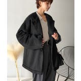 リラックス感漂うゆったり大人シルエット。ムードをまとう。ミックスシャギーミドルコ… | Classical Elf  | 詳細画像8 