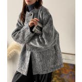 リラックス感漂うゆったり大人シルエット。ムードをまとう。ミックスシャギーミドルコ… | Classical Elf | 詳細画像7