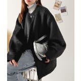 リラックス感漂うゆったり大人シルエット。ムードをまとう。ミックスシャギーミドルコ… | Classical Elf | 詳細画像13