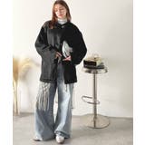 リラックス感漂うゆったり大人シルエット。ムードをまとう。ミックスシャギーミドルコ… | Classical Elf | 詳細画像16