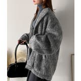 リラックス感漂うゆったり大人シルエット。ムードをまとう。ミックスシャギーミドルコ… | Classical Elf | 詳細画像22