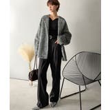 リラックス感漂うゆったり大人シルエット。ムードをまとう。ミックスシャギーミドルコ… | Classical Elf  | 詳細画像28 