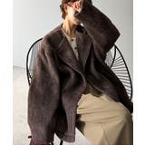 リラックス感漂うゆったり大人シルエット。ムードをまとう。ミックスシャギーミドルコ… | Classical Elf  | 詳細画像30 