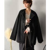 リラックス感漂うゆったり大人シルエット。ムードをまとう。ミックスシャギーミドルコ… | Classical Elf | 詳細画像1