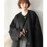 リラックス感漂うゆったり大人シルエット。ムードをまとう。ミックスシャギーミドルコ… | Classical Elf | 詳細画像3