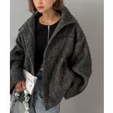 暖かさとおしゃれを両立♪ミックスシャギースタンドカラー比翼ミドルコート | Classical Elf  | 詳細画像11 