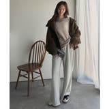 暖かさとおしゃれを両立♪ミックスシャギースタンドカラー比翼ミドルコート | Classical Elf  | 詳細画像22 