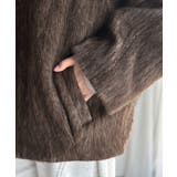 暖かさとおしゃれを両立♪ミックスシャギースタンドカラー比翼ミドルコート | Classical Elf  | 詳細画像33 