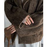 暖かさとおしゃれを両立♪ミックスシャギースタンドカラー比翼ミドルコート | Classical Elf  | 詳細画像34 